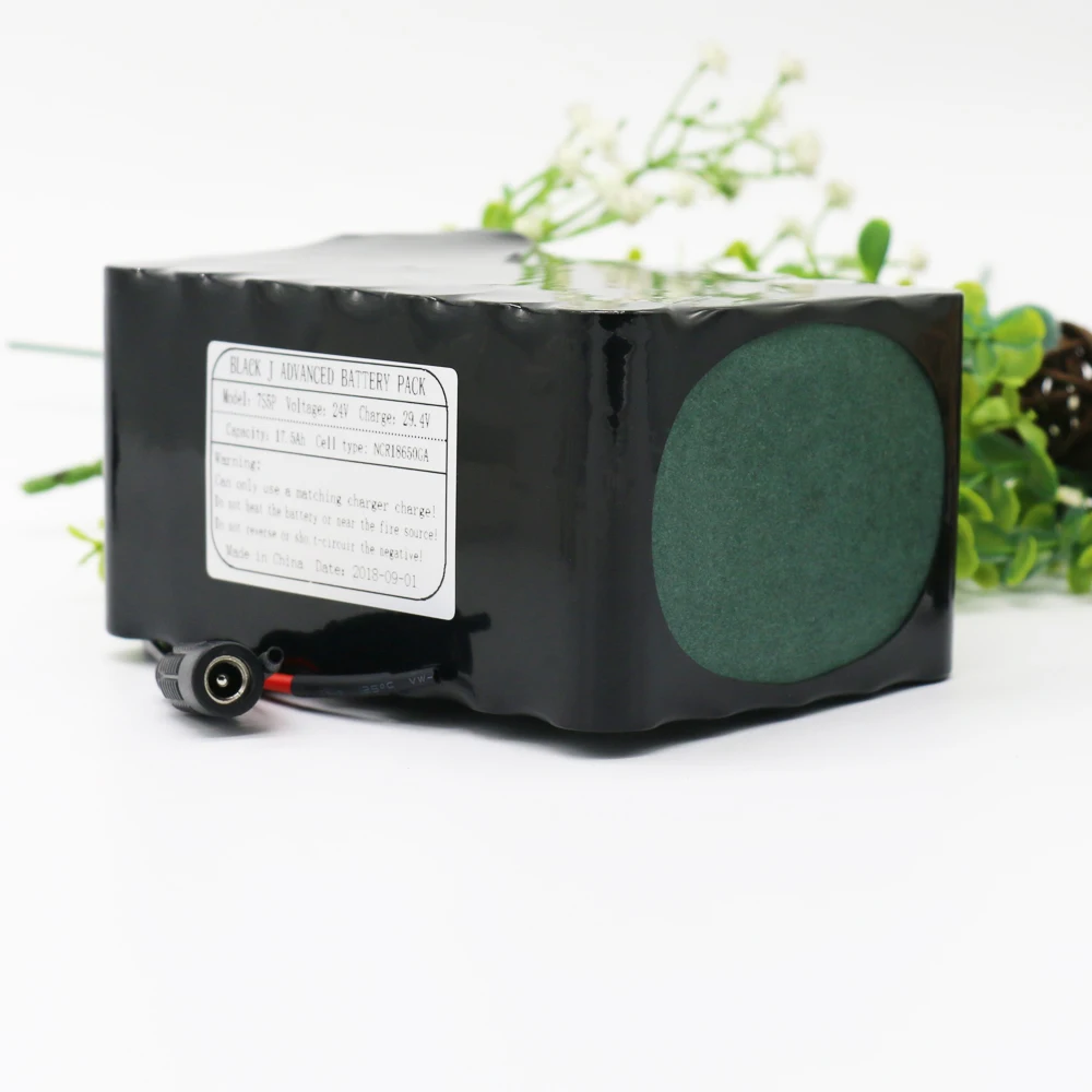 KLUOSI 7S5P 24 В 17.5Ah 29,4 в NCR18650GA литий-ионный аккумулятор с 20A баланс BMS для электровелосипеда электрический автомобиль велосипед мотор скутер