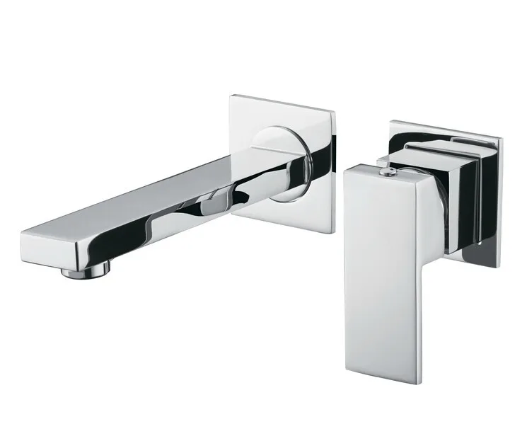 

The bathtub faucet 2 Separate basin taps chrome finish bathroom basin faucet of chrome faucet BF026