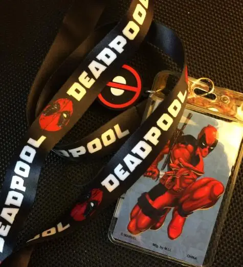 Держатель для ключей с рисунком из мультфильма Deadpool 1 шт. | Украшения и аксессуары