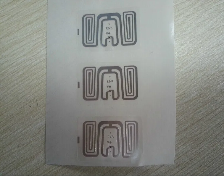 20pcs Impinj MONZA F43 6C 860~960MHZ small size UHF RFID Inlay tag | Безопасность и защита