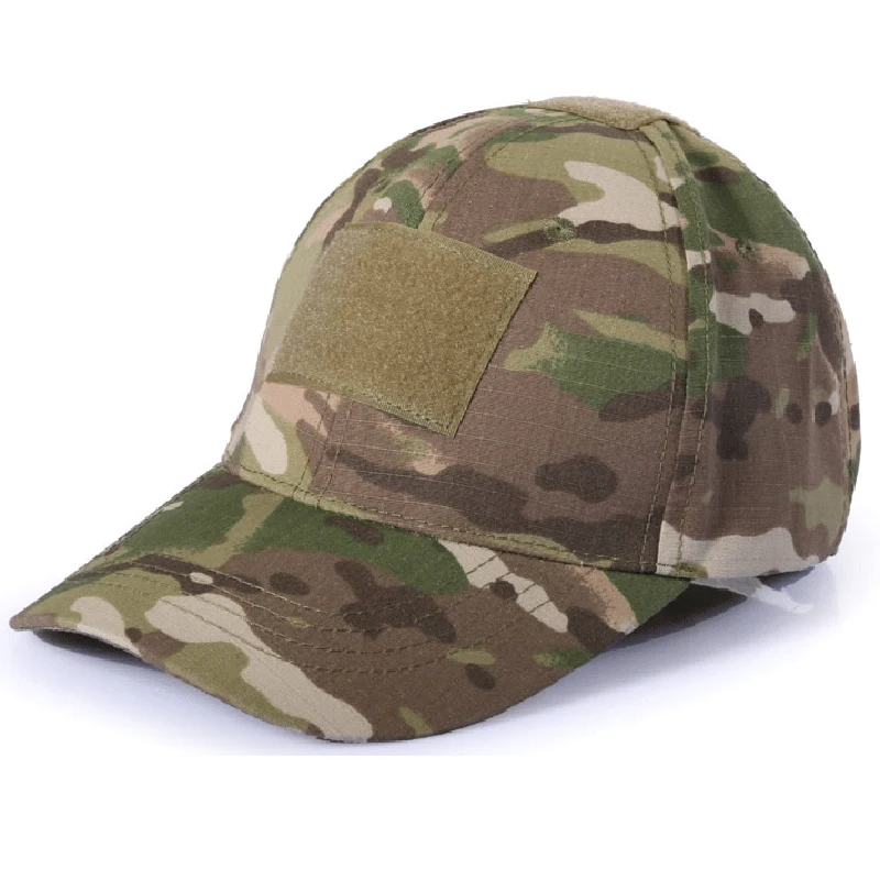 Камуфляжная шляпа для охоты бейсболка рыбалки дышащая хлопковая армейская