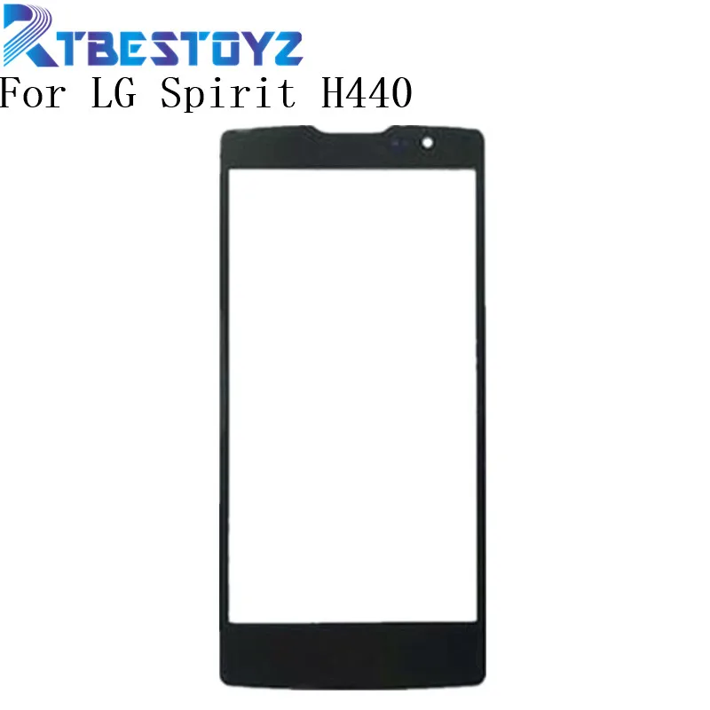 Сменное переднее Сенсорное стекло RTBESTOYZ внешняя линза для LG Spirit H440 H441 H442 H443 C70 H422 |