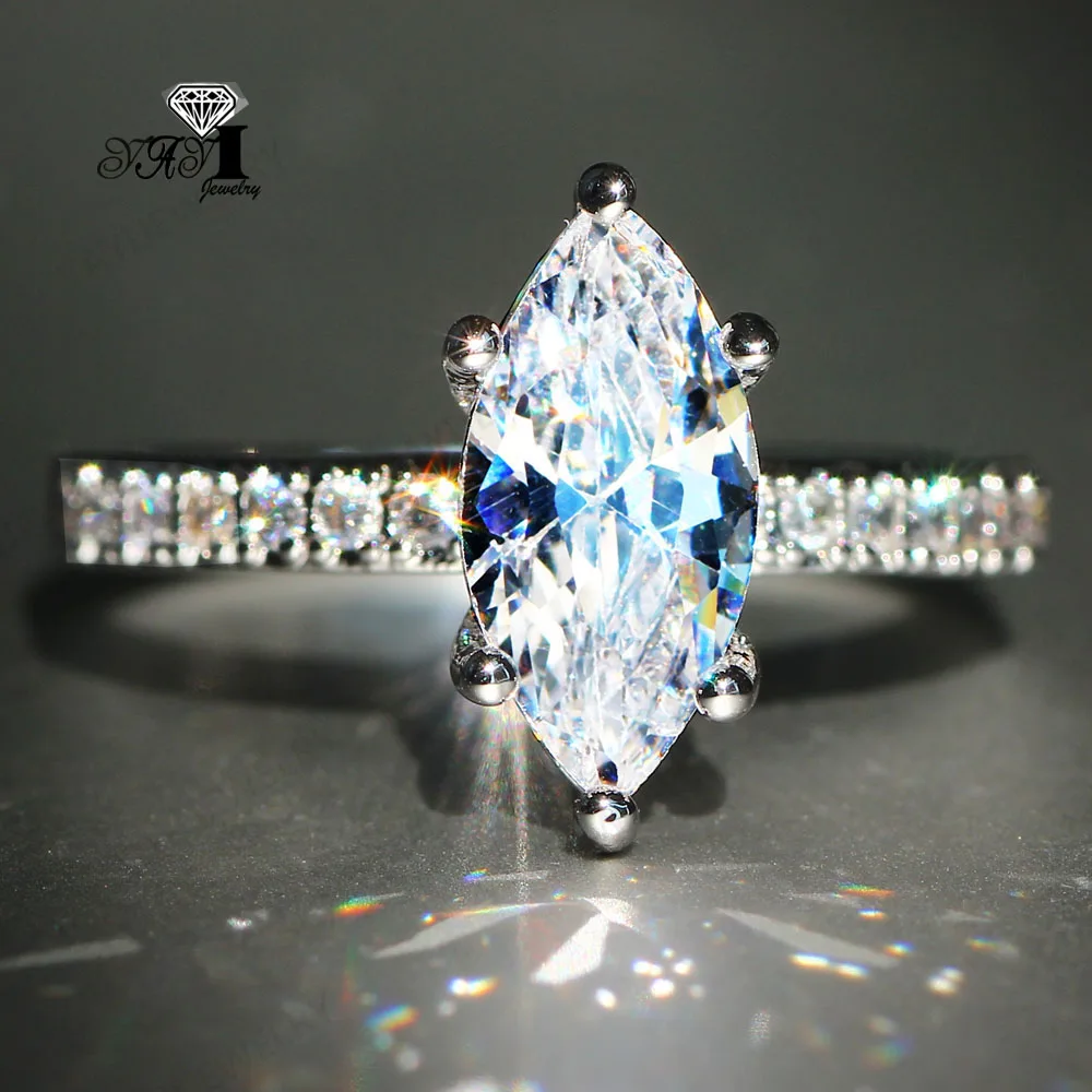 

YaYI Jewelry Bohemia Natural Moissanite Gemstones Zircon Stamped S925 Silver Color Engagement Wedding Lovers Precious Rings