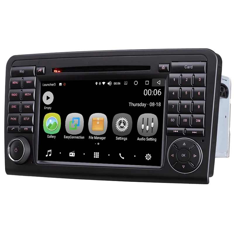 Автомобильный мультимедийный gps 2 din автомобильный dvd 4G/32G для Mercede s Ben z ML300 ML350 ML450