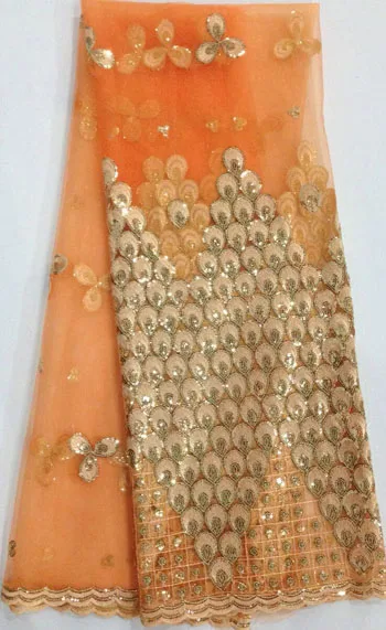 Новейшие французские нигерийские кружева ткани высокого качества тюль