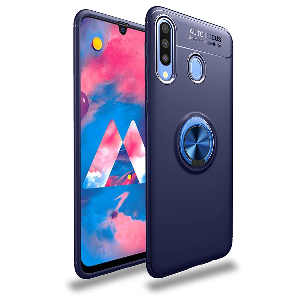 Чехол KDTONG для Samsung Galaxy A10 A20 A30 A40 мягкий силиконовый чехол с магнитным кольцом A50 A70
