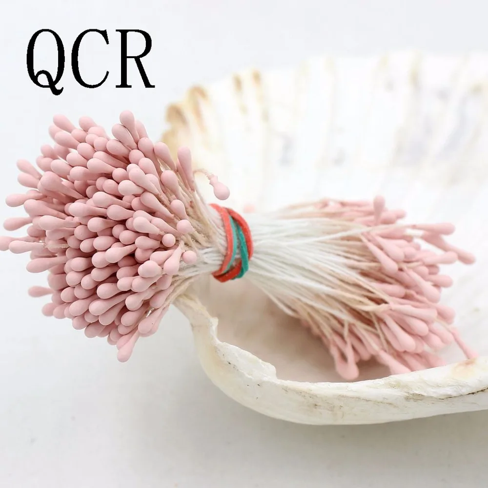 Размер 1 мм милый розовый красивый цветной Жемчужный Цветок с тычинками Pistil