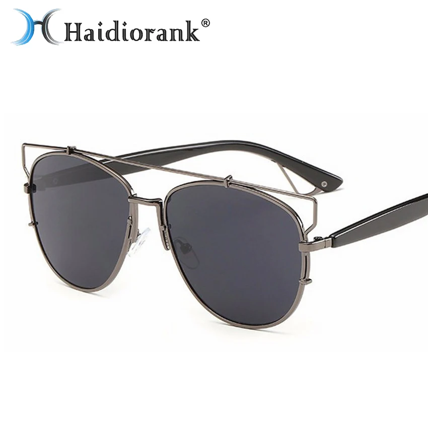 Кошачий глаз солнцезащитные очки женщин Брендовая Дизайнерская обувь 2017 ретро