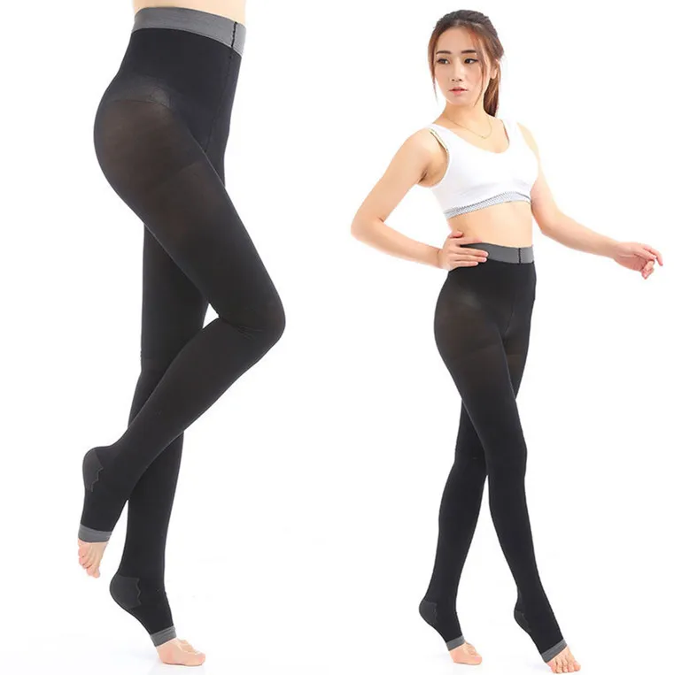 

LGFDSS51 Sleep Wear Women Compression Tights Leg Slim hip lift 420D High Elastic skinny breathable sleeping tights