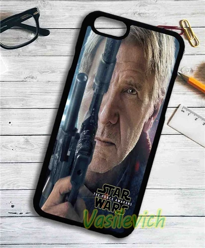 Чехол для телефона Han Solo Star Wars The Force Awakens в стиле моды для iphone 4 4s 5 5s se 5c 6 6s 7 plus #kv639.