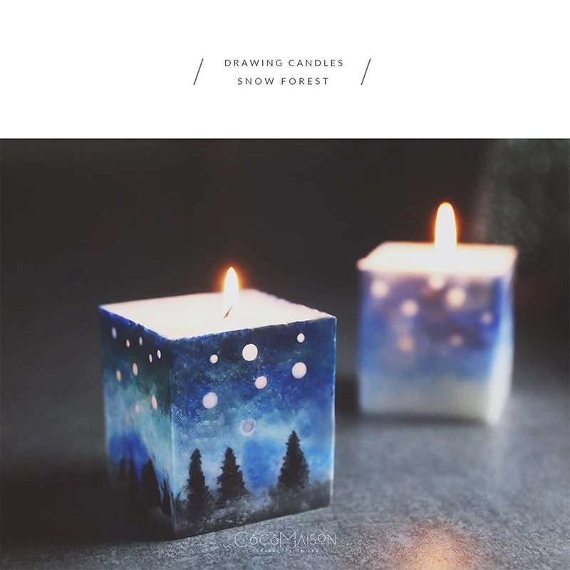Кубические свечи силиконовые формы DIY прессформы смолы бетонные блоки