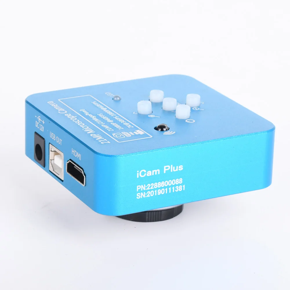 2K 21MP 1080P 60FPS HDMI USB промышленный цифровой видео микроскоп камера mikroskop kamera лупа для телефона PCB THT пайка