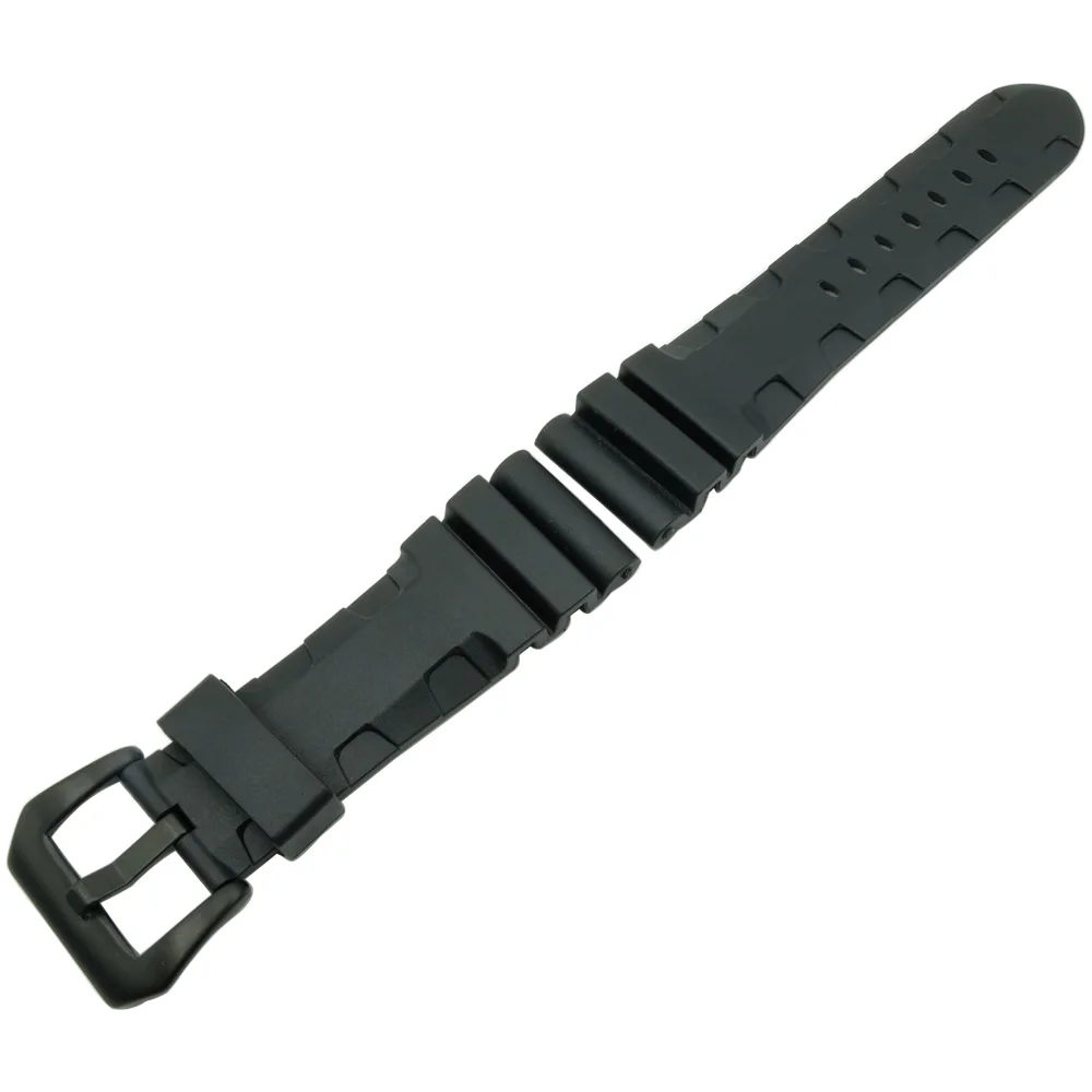 

24mm 26mm Watch Men High Quality Waterproof Rubber Relogio Saati Watches Band / Strap + Buckle Clasp For PAM