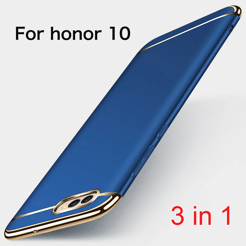 3в1 Для Huawei Honor 10 чехол полное покрытие жесткий матовый корпус для Lite жесткое