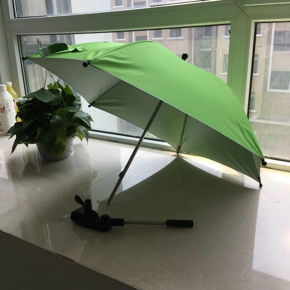 

2018 New Baby Stroller Sunshion Umbrella Accessories Colorful baby Children Pram Shade Parasol Adjustable Folding For Chair