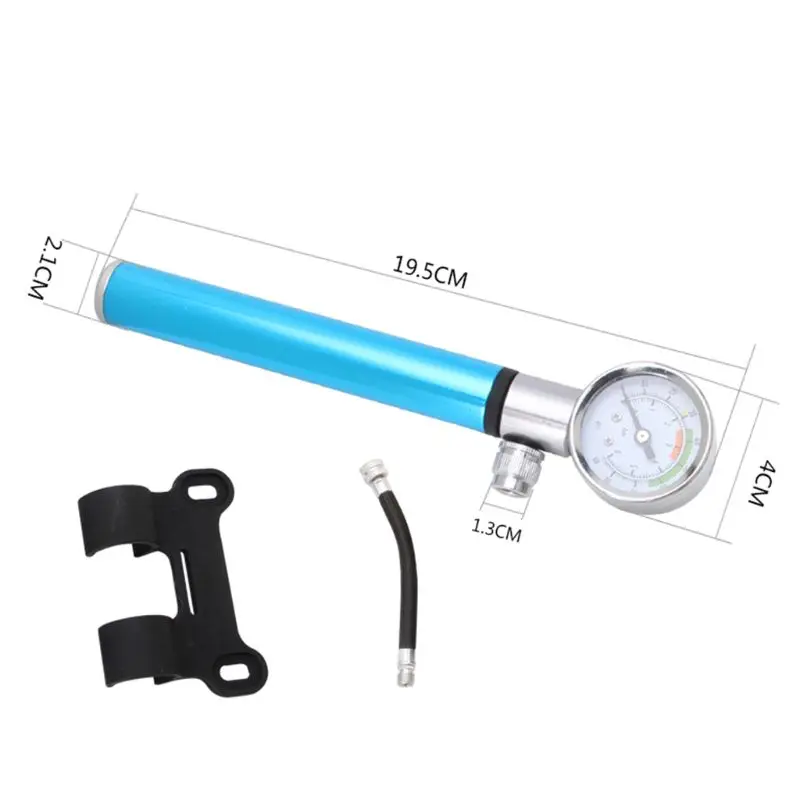 

High Pressure MTB Bike Compact Suspension Fork & Rear Shock Pump 88 psi