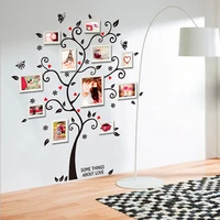 100120cm4048in 3d diy removable photo tree pvc wall decalsadhesive wall stickers mural art home decor