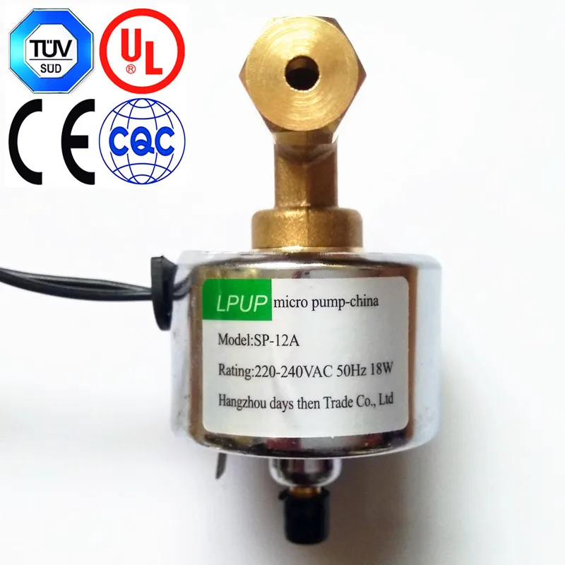 1200 Вт Мощный Миниатюрный магнитный насос Модель SP 12A напряжение 220 240VAC 50Hz мощность