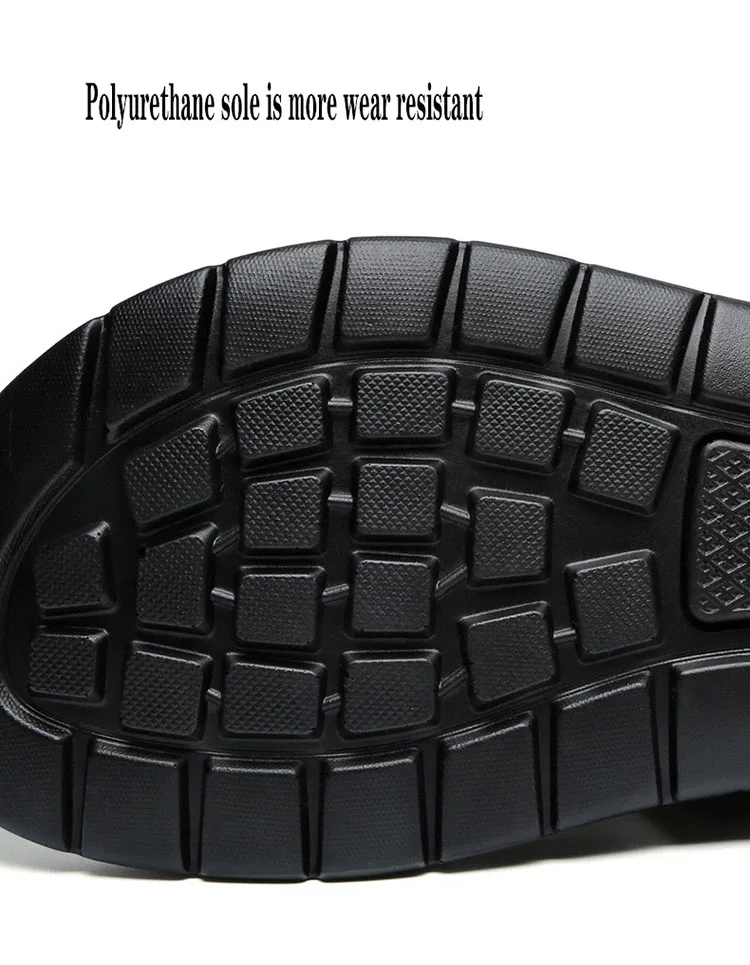 Leather Men's Sandals Summer Sandals Dual-use Men's Casual Cool Shoes First Layer Leather Men's Breathable Sandals And Slippers