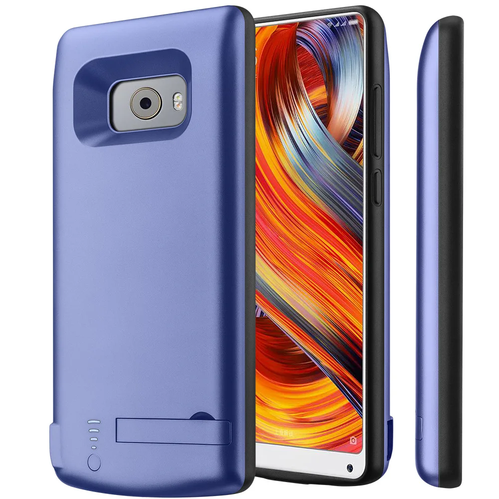 JLW 6000 мАч ТПУ полный край Батарея Зарядное устройство чехол для Xiaomi mi x 2 внешнего