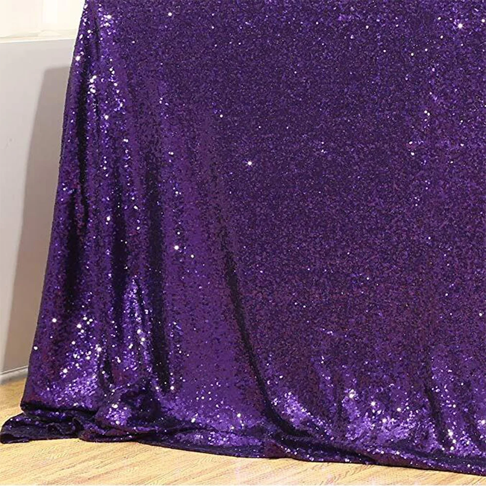 5FT7FT Фиолетовый блесток фоны ткань свадебные шторы фото фон блестящие Декорации