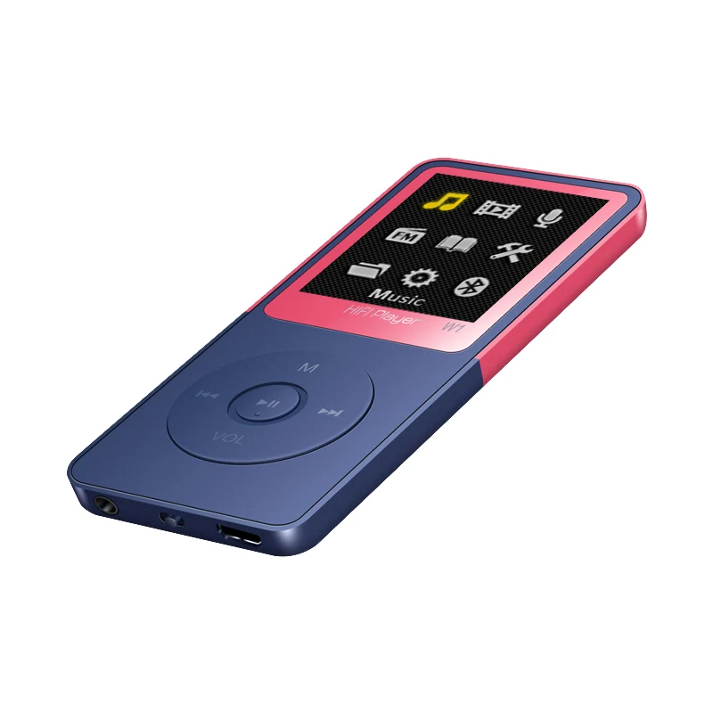 IQQ HIFI MP3 музыкальный плеер W1 динамики USB FM 8 GB Reproductor mp3 портативное радио Поддержка