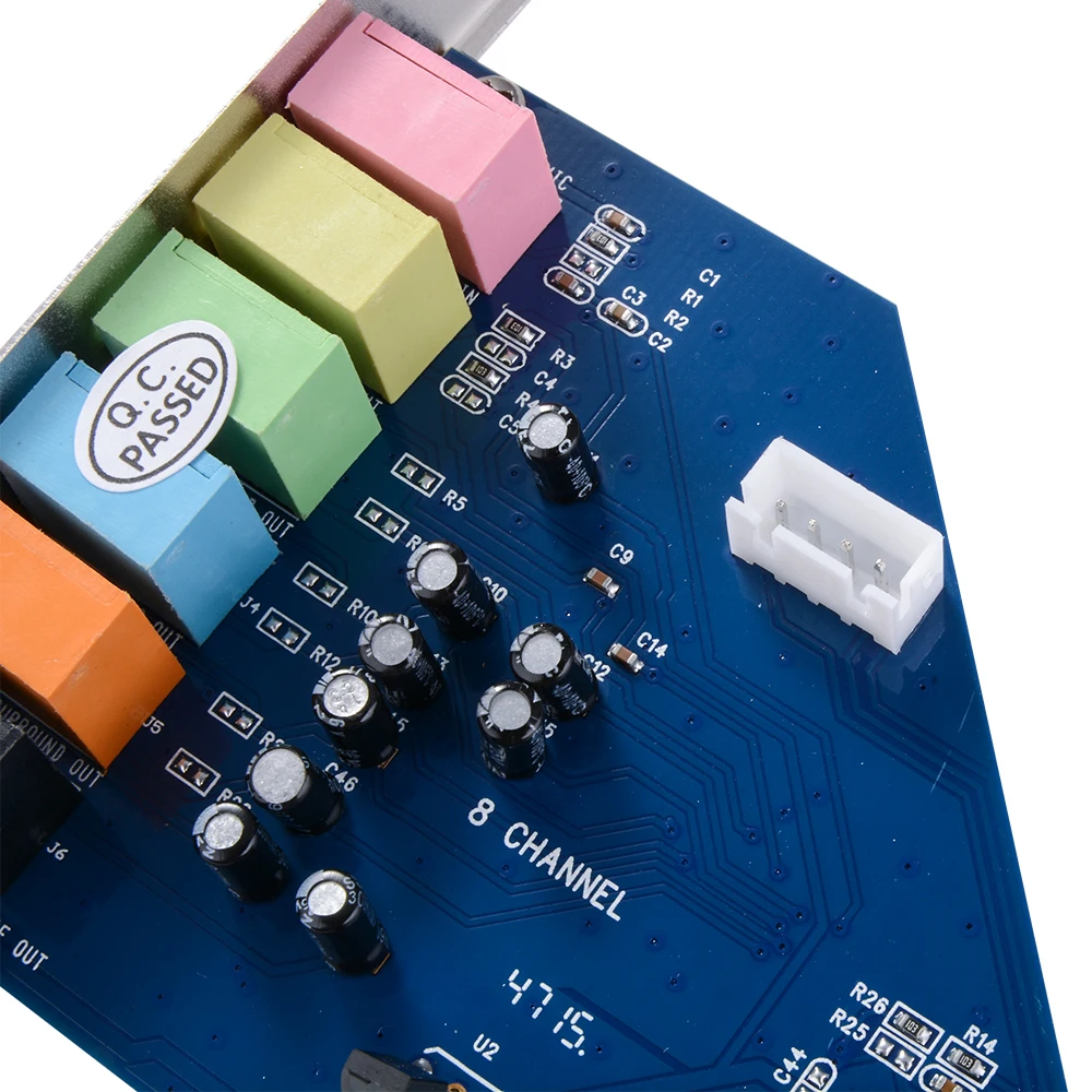 XCSOURCE PCI 7.1 Channel 7.1CH Surround 3D Sound Audio Card CMI8768 Chipset for PC Windows XP/Vista/7 AC393 |