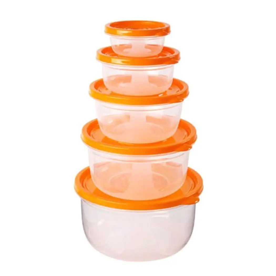 Круглая для хранения еды коробки бытовой холодильник свежие Контейнеры 8 17 см/3 1 6