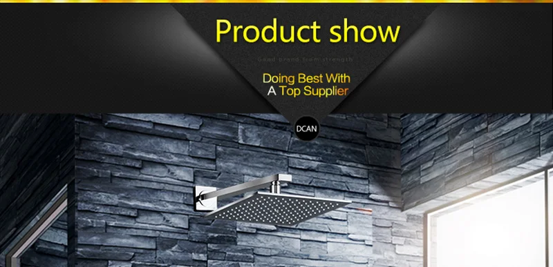 10" Rain Shower Set Faucet Massage Jets Spray Mixer Tap Rainfall Spa Body Shower Faucets
