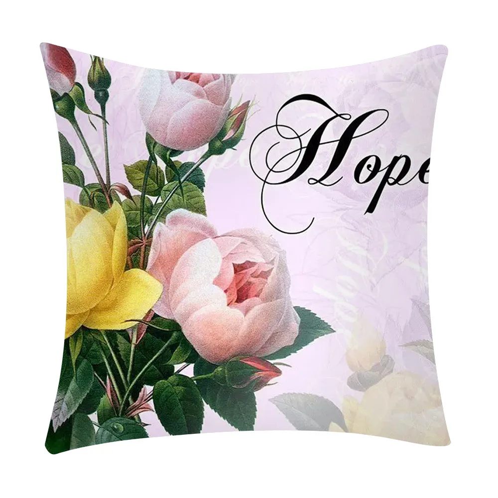 Чехол для подушки с принтом из полиэстера чехлы дивана и автомобиля домашний