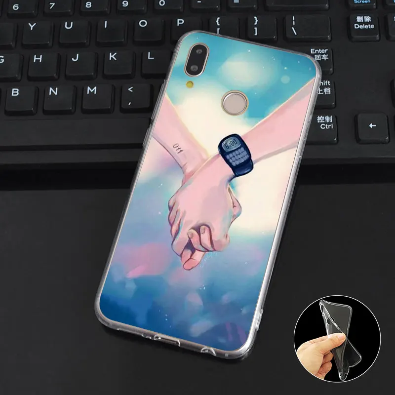 DREAMFOX M356 Мягкий ТПУ силиконовый чехол-накладка для huawei Honor 6A 6C 7X9 10 P20 P30 Lite Pro P Smart 2019 |