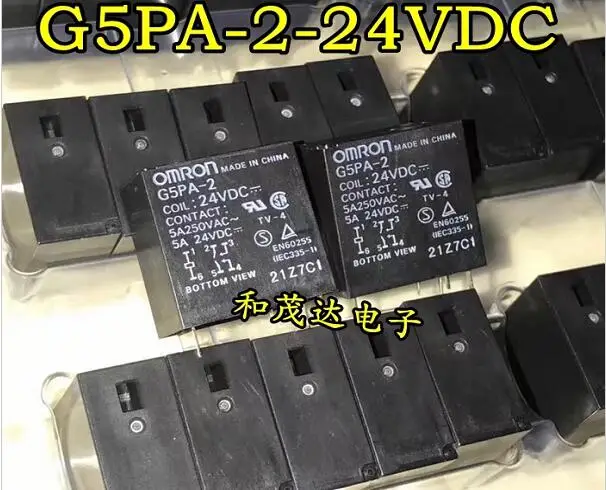 5 шт./лот G5PA-2 G5PA-2-12VDC 12VDC G5PA-2-24VDC 24VDC 5A реле DIP-6 | Обустройство дома