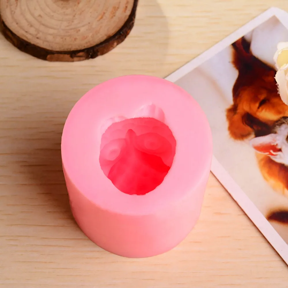 DIY резка для печенья маленькая Сова Форма руки 3D силиконовая форма торта