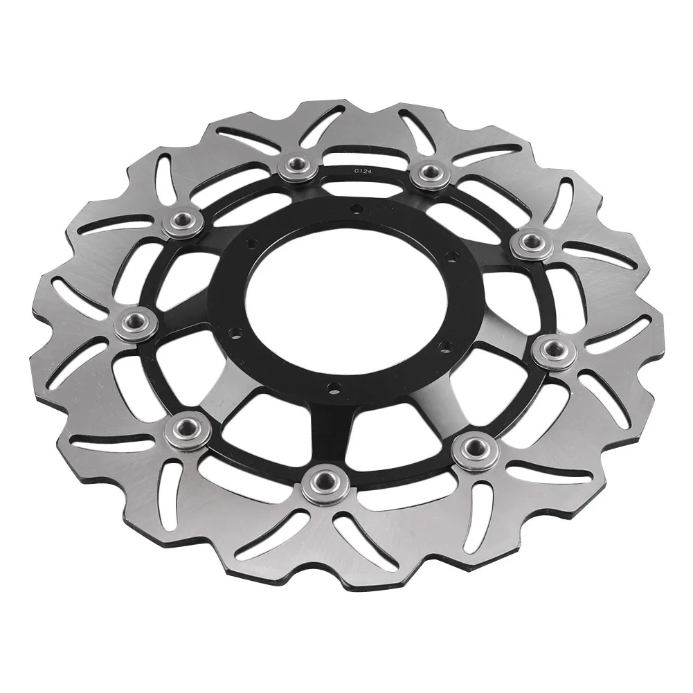 1 один кусок ротор дисковых передних тормозов для Honda CBR 250R CBR250RR 2010 2011 2012 черный |