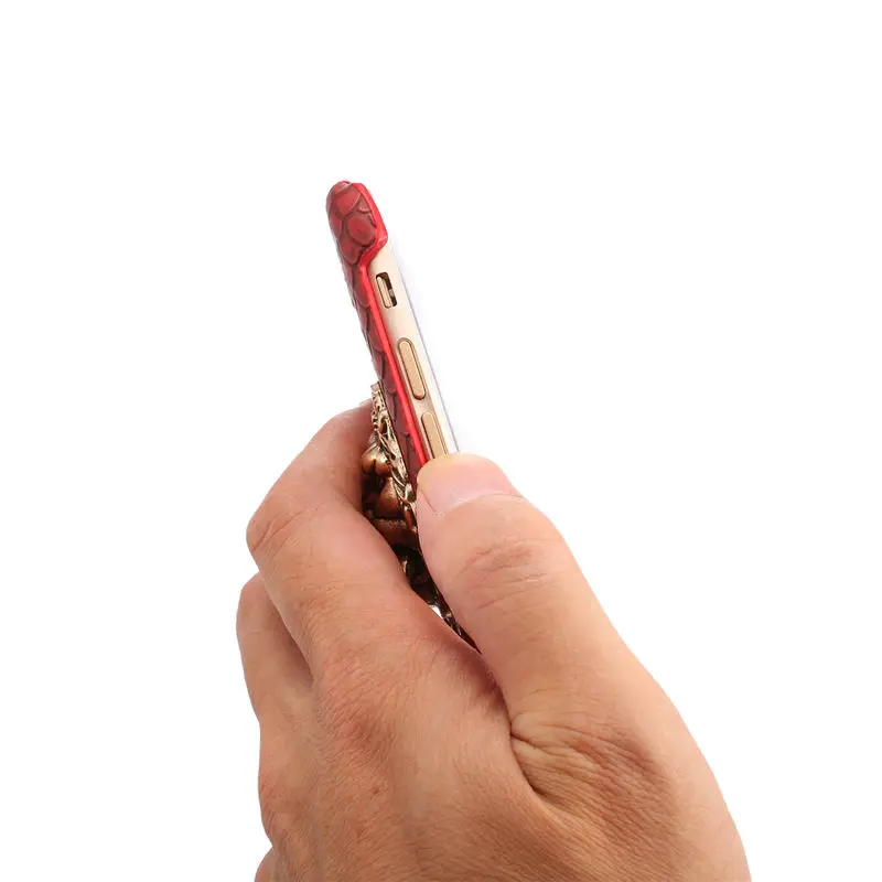 

Case For iphone 11pro max 7Plus Cover 8Plus Sexy Snake Case X XS MAX XR 6 6S Plus 5S SE 3D Lion Head Stand Cover Funda shell DIY