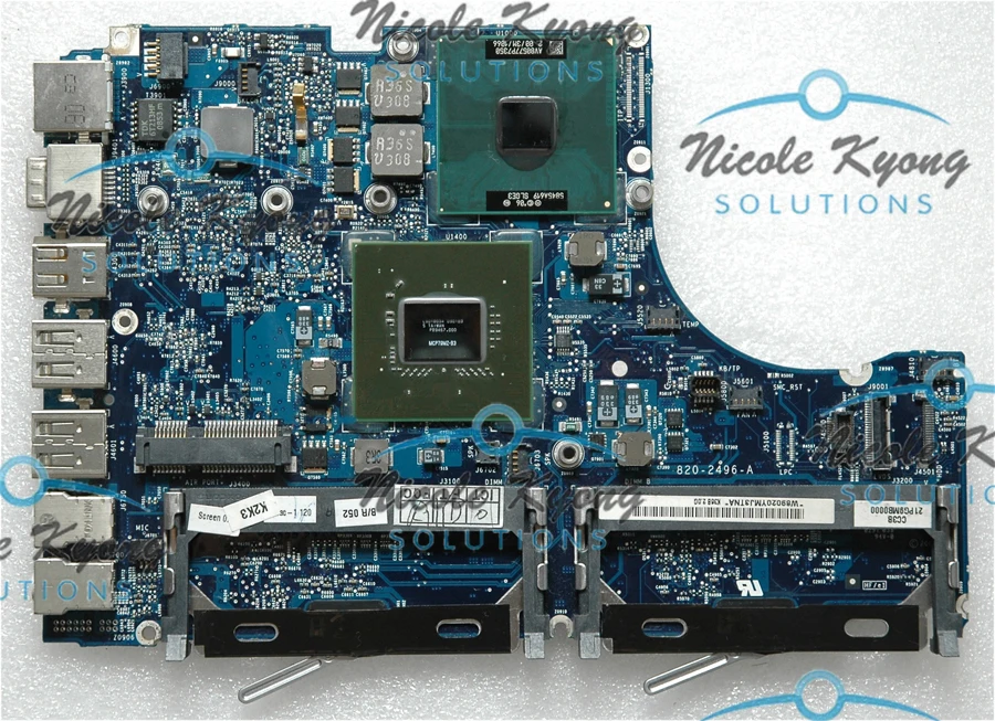 Материнская плата 100% рабочий 13 3 &quotA1181 820 2496 A 661 5033 MB881LL 639 0197 P7350 2 0 ГГц материнская