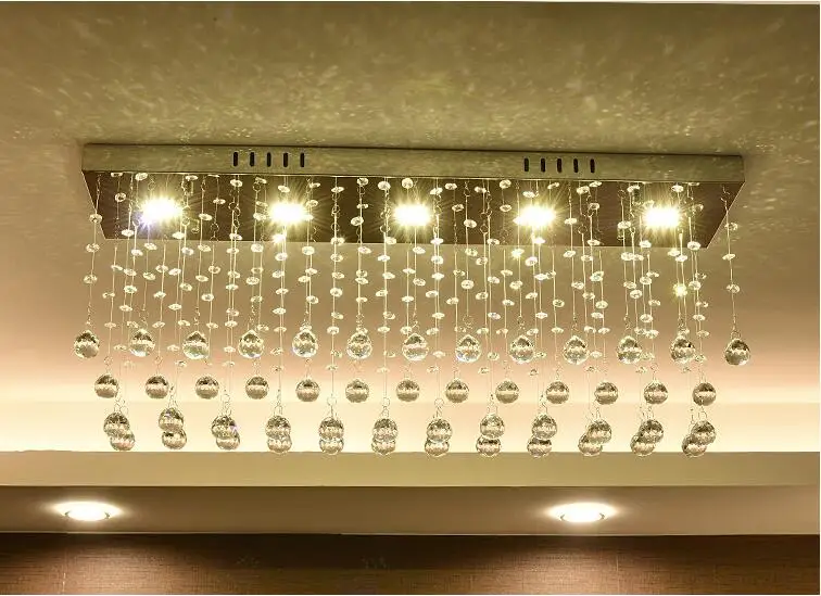 Modern crystal Ceiling Lights Lamparas De Techo lustre Luminaria Abajur Lamp Home Lighting light Avize Luminaire | Освещение