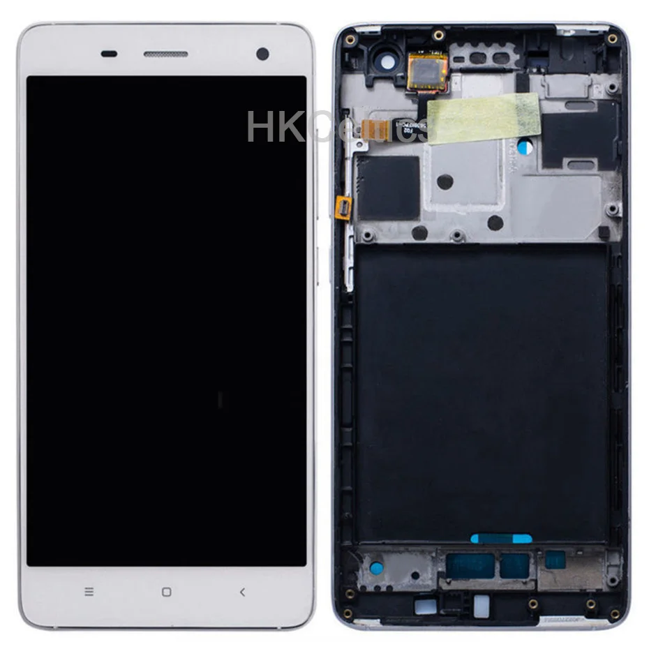 5 0 &quotОригинальный дисплей для XIAOMI Mi4 ЖК сенсорный экран с рамкой Xiaomi ЖК-дисплей Mi 4