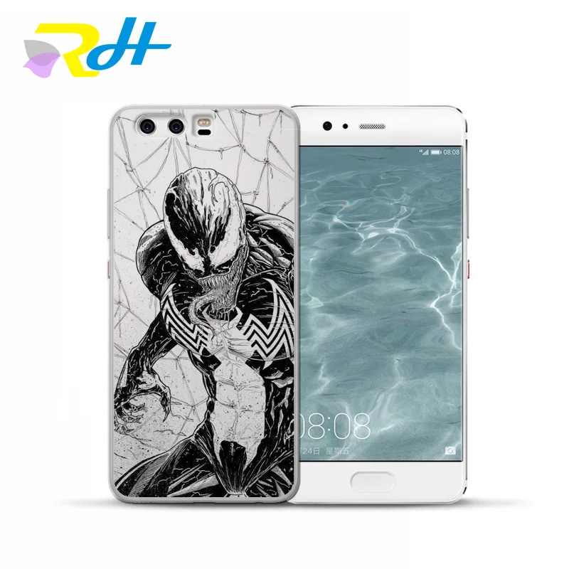Для funda Huawei P20 lite Coque Etui Venom окрашенный чехол для телефона P9 P10Lite P8 Lite 2017 P10 Plus pro