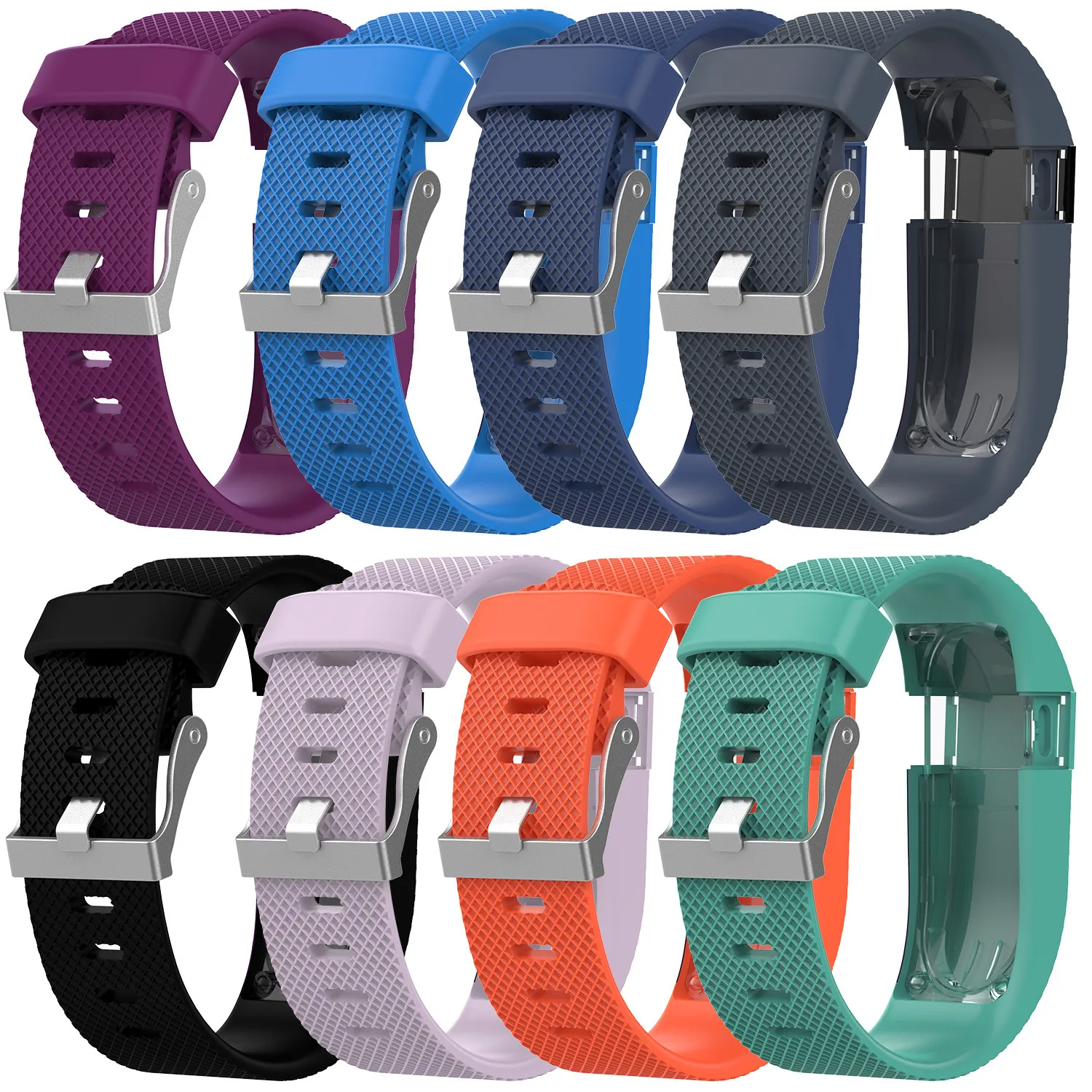 

Сменные ремешки для Fitbit Charge HR, мягкий силиконовый браслет с металлической пряжкой, фитнес-браслет, спортивный ремешок для женщин и мужчин, 7,13