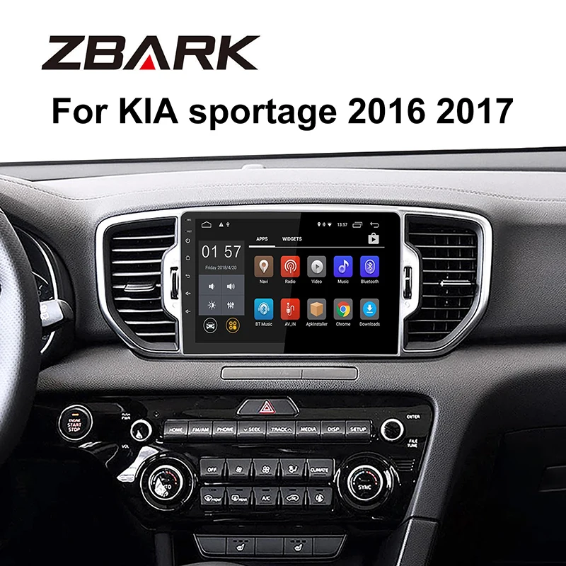 9 дюймов 2G ram 2 DIN Android 8 1 автомобильный стерео радио плеер gps навигация для KIA sportage 2016