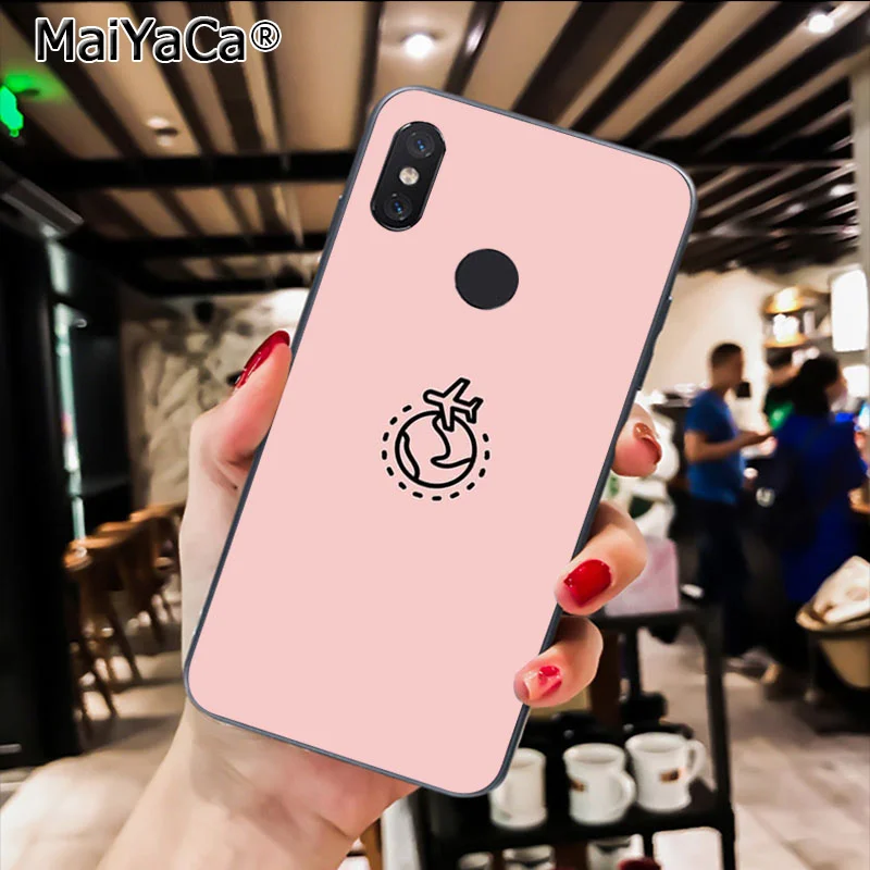 Мягкий чехол MaiYaCa с картой мира для Xiaomi Redmi 8 4X 6A S2 7A 5 5Plus Note5 7 Note8Pro | Мобильные