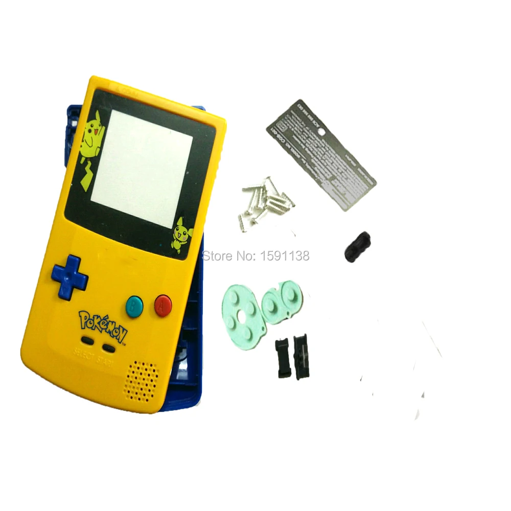 5 шт./лот Передняя желтая задняя синяя Оболочка Чехол карманный Elf экран объектив