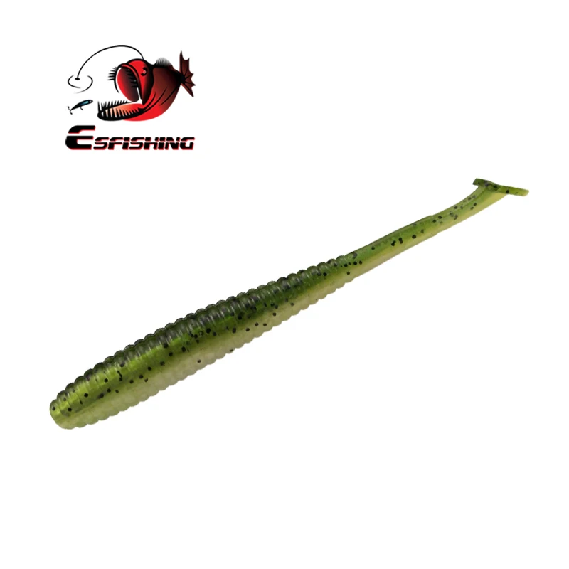 Esfishing приманки для рыбной ловли Мягкая приманка I Shad Tail 12 см 7 2 г 6 шт. искусственные