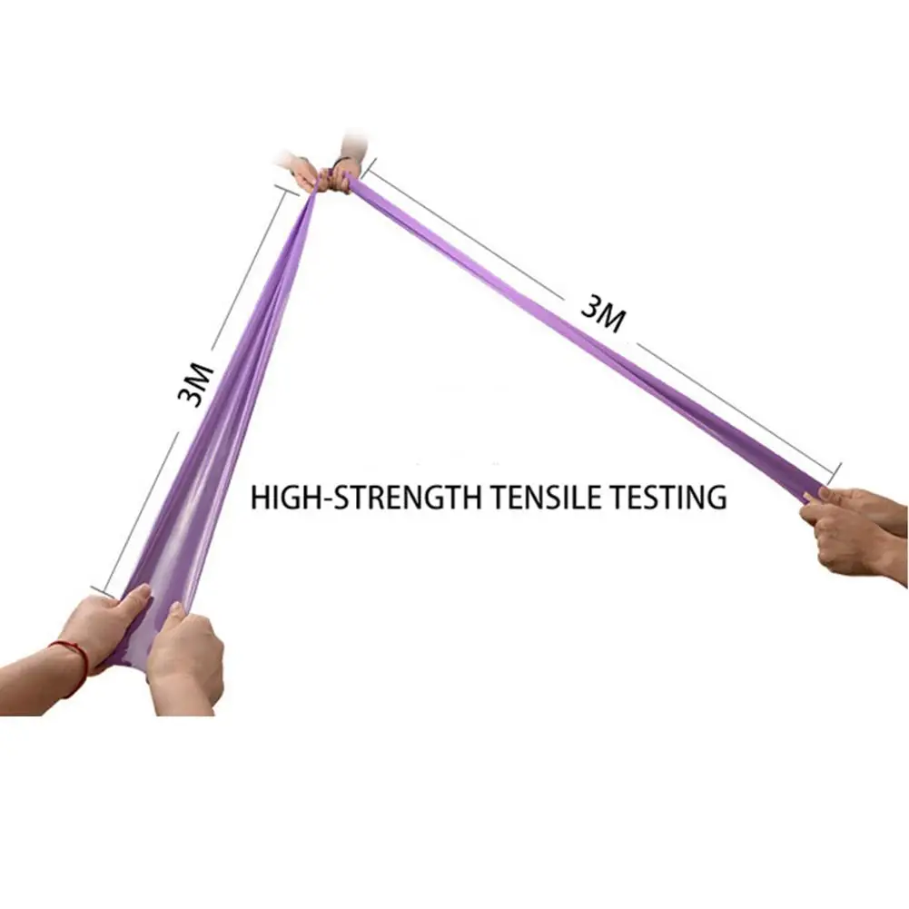 Лента для йоги на пояс фитнеса безвкусная латексная йога эластичный тренировки