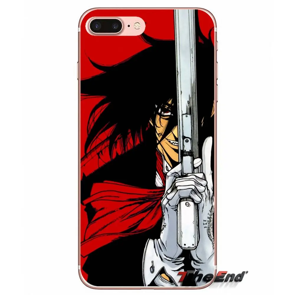 Аниме ужас Хеллсинг Алукард Fan art Case для Sony Xperia Z Z1 Z2 Z3 Z5 compact M2 M4 M5 E3 T3 XA Aqua LG G4 G5 G3 G2 Mini