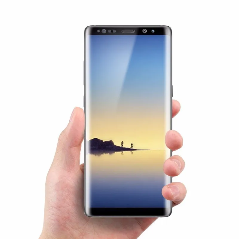 GXE 3D изогнутое полное покрытие закаленное стекло для Samsung Galaxy S8 Plus Защитная пленка