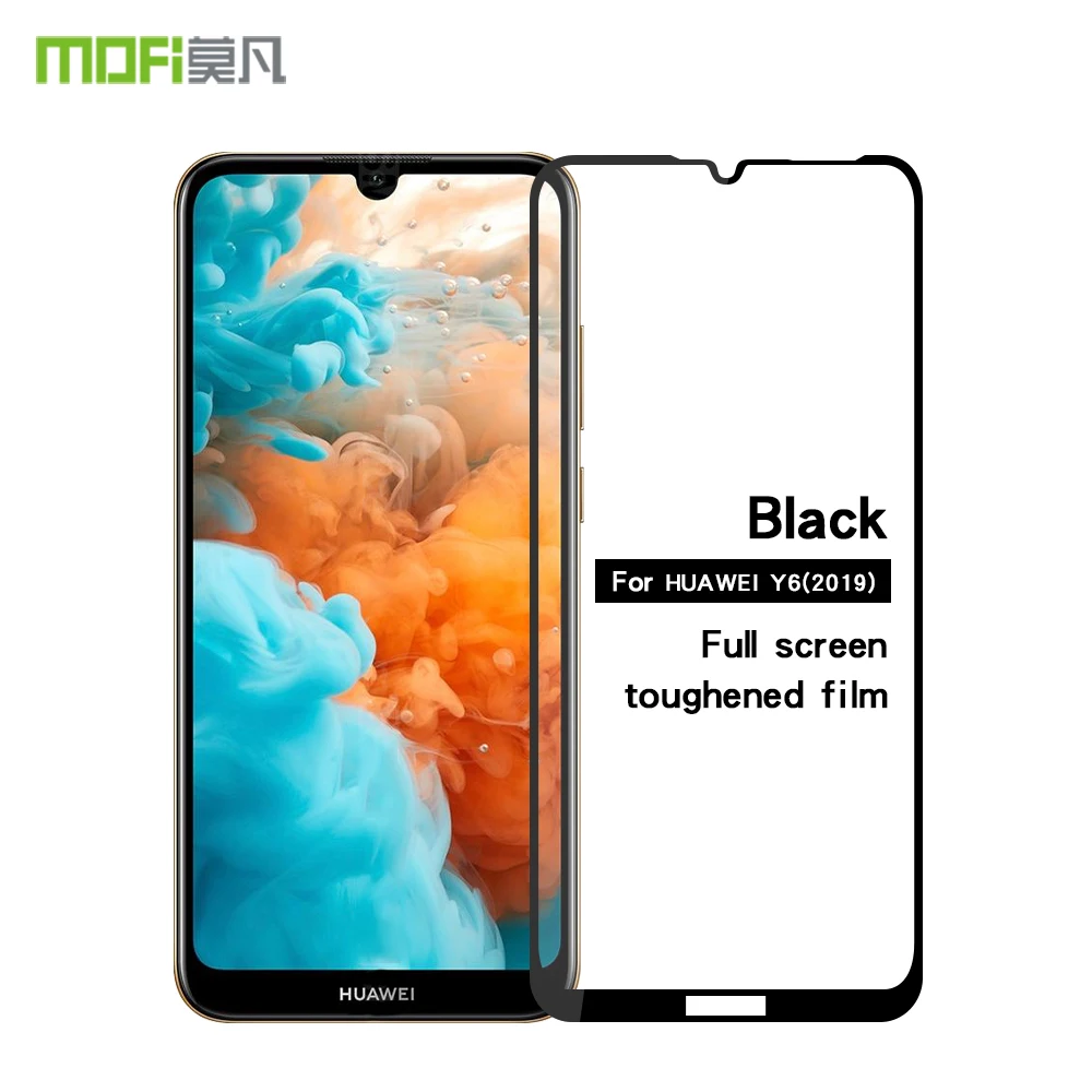

Защитное стекло, закаленное стекло Mofi для Huawei Y6 Pro Prime 2019