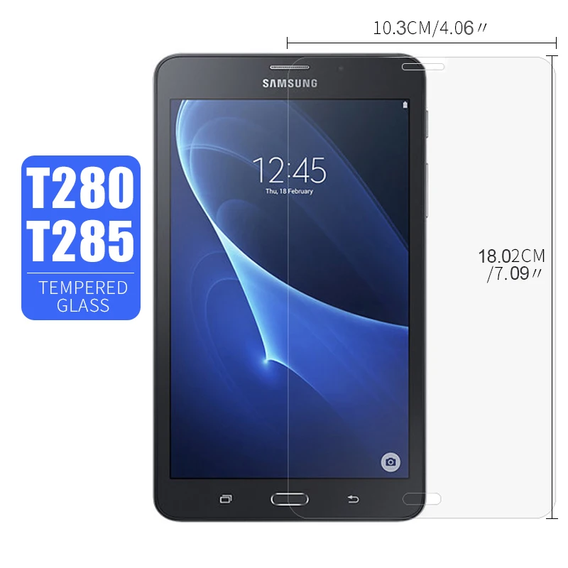 For Samsung T280 HD планшет закаленное стекло для samsung Galaxy Tab T285 T580 T280 T700 T800 Защитная пленка для samsung N5100 P3100 T320 T230 - Цвет: For Samsung T280