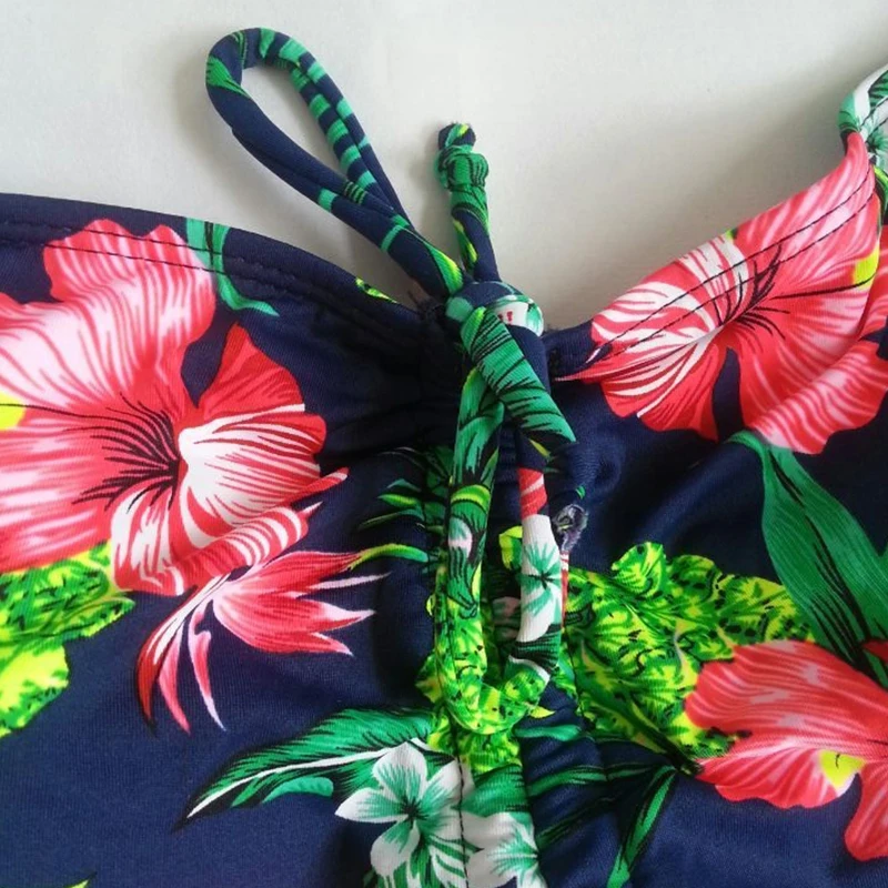 Foclassy купальник бикини 2017 плюс Размеры Купальники для малышек Для женщин бандо